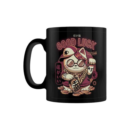 Ilustrata Lucky Cat Coffee Mug Tasse À Panneau Noir