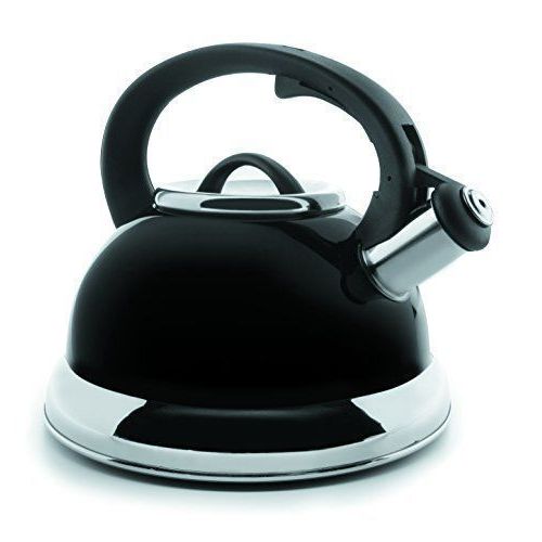 Lacor 68644 Bouilloire Sifflante Inox Noir