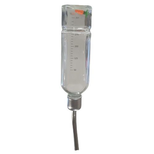 Animallparadise Biberon ? Eau En Verre . Contenance 355 Ml. Pour Rongeurs.