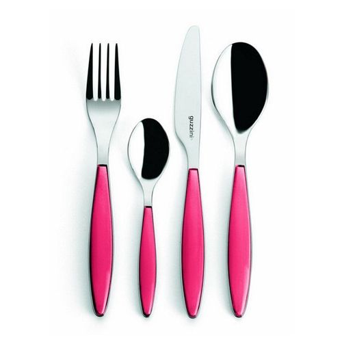 Guzzini - Menagère 24 Pièces Rouge - 23000065