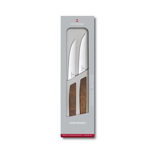 Ensemble De Couteaux À Steak Swiss Modern, 2 Pièces, 12 Cm