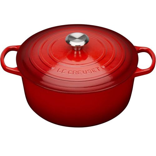 Cocotte Ronde Signature 30cm Cerise