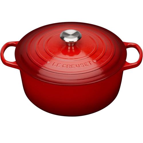 Cocotte Ronde Signature 28cm Cerise