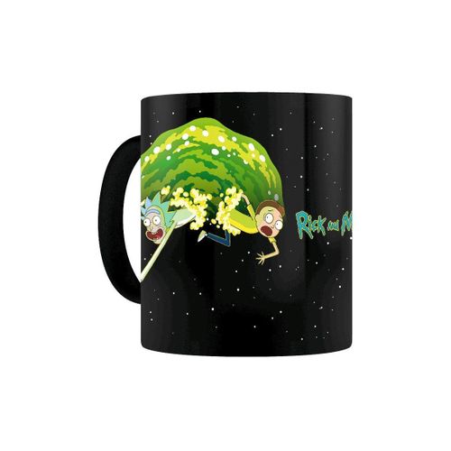 Rick And Morty Tasse Portal (Mug Magique) Noir
