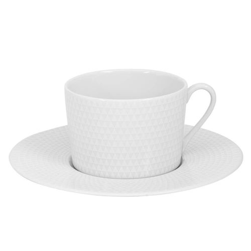 Tasse À Thé Et Sa Sous-Tasse Nymphea 22 Cl (Lot De 6)