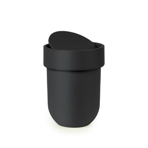 Umbra 023269-040 Touch Poubelle Avec Couvercle Noir