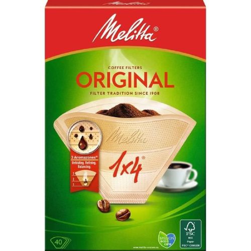 Melitta Filtre A Café 1x4/40 Brun