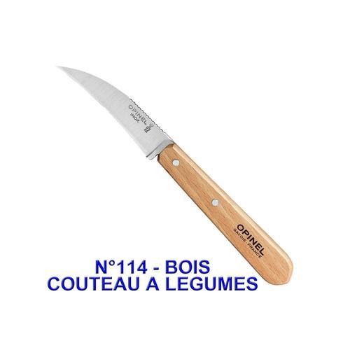 Couteaux Essentiels Du Cuisinier Opinel N°113 A 115 Inox Modele Au Choix