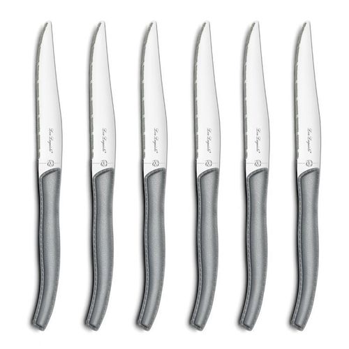 Sky - Coffret 6 Couteaux Steak Gris