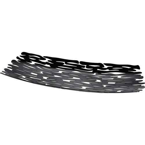 Alessi Bm01 B Bark Centre De Table En Acier Coloré À La Résine Au Époxyde, Noir