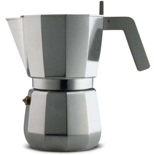 Cafetière De Moulage En Aluminium Alessi-Moka Adaptée À L¿Induction De 9 Tasses