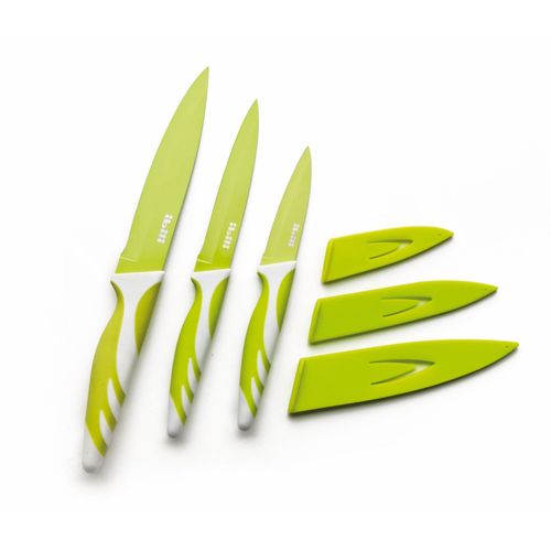 Couteau De Cuisine Vert 12.5 Cm