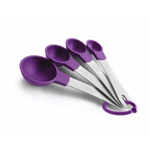 Set 4 Cuilleres A Mesurer Nylon+Inox