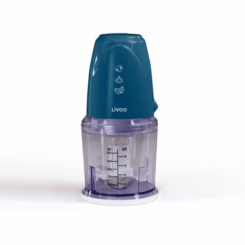 Livoo DOP207B - Hachoir - 0.5 litre - 260 Watt - bleu
