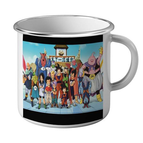 Mug Emaillé Métal Dragon Ball Z Dbz Booboo Saga Manga