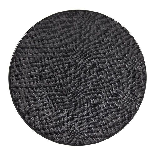 Assiette Vésuvio Noir 31 Cm