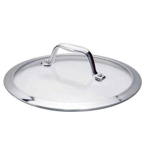 Couvercle Evolution 14 Cm En Verre Et Inox
