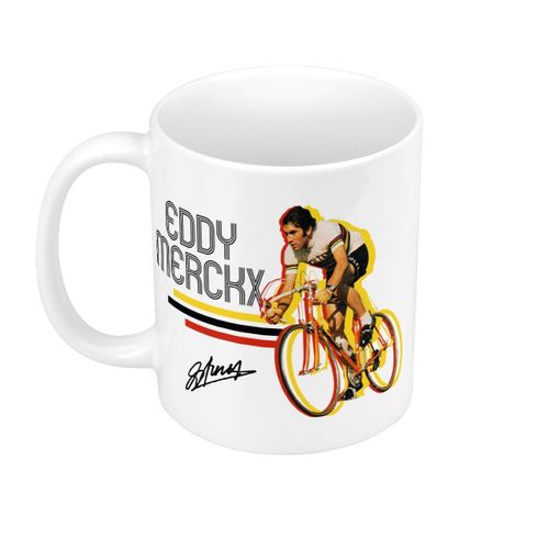 Mug Céramique Eddy Merckx Vintage Vélo France Cyclisme Tour