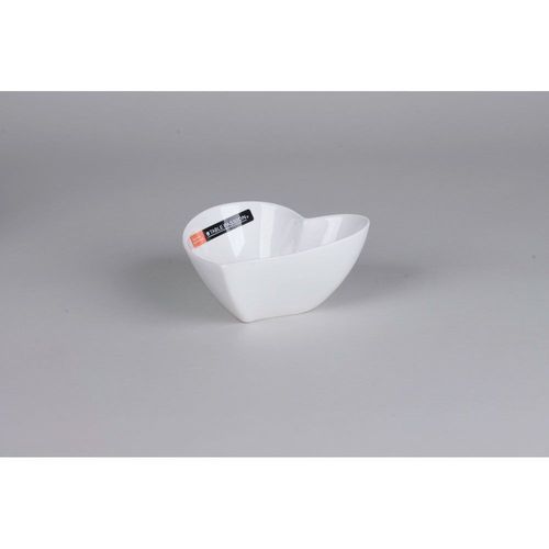 Coupelle 15 Cm Coeur (Lot De 6)