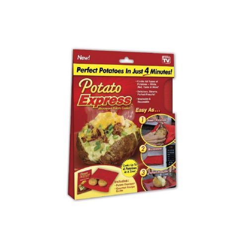 Potato Express - Housse Sac Cuisson Rapide Pomme De Terre Micro-Ondes