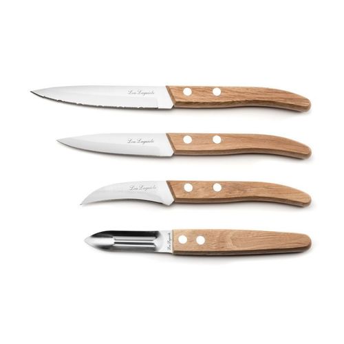 Forest - Set De 4 Couteaux Essentiel" Bois Naturel"