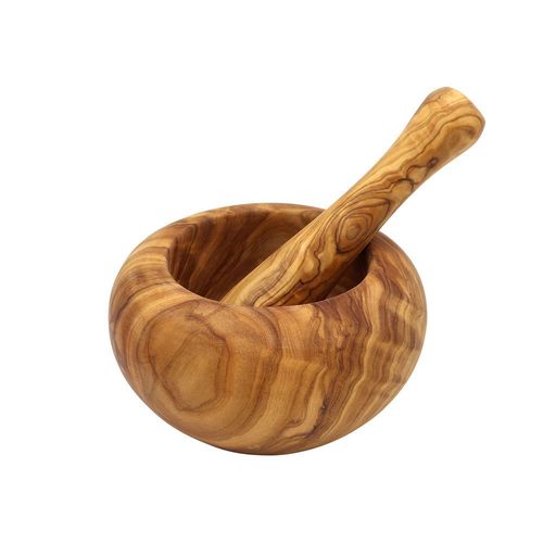 Mortier Rond 15 Cm En Olivier
