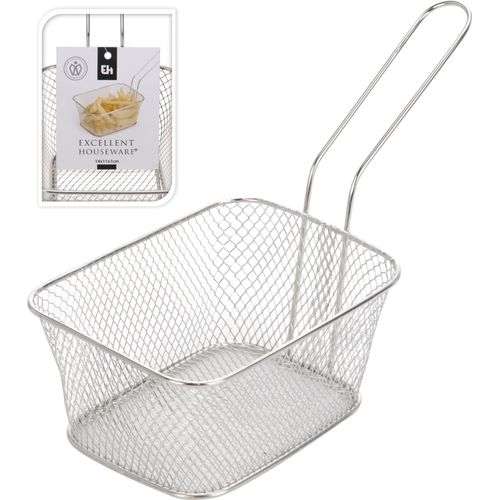 Panier Frites Poignee 14x11x7 Cm