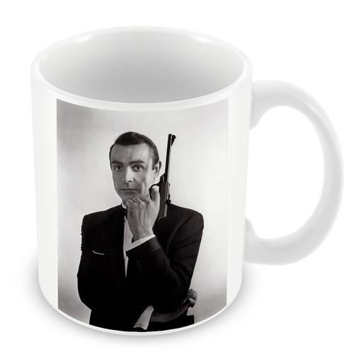 Mug Céramique Tasse Photo De Star Célébrité Sean Connery As James Bond Acteur Vieux Cinéma Original