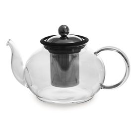 Théière 1 L Borosilicate Décor Noir