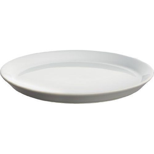 Alessi Dc03/5 Lg Tonale Assiette À Dessert En Céramique Stoneware Light Grey Set De 4 Pièces