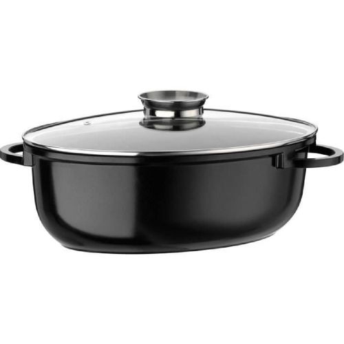 Gsw Cocotte Revetement Greblon A Induction Avec Maniques - 8.5 L