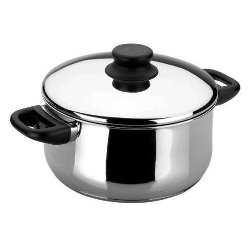 Lacor - 14324 - Faitout Garinox Avec Couvercle - 24 Cm / 5 Litre