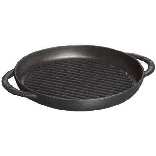 Staub Fonte - 1203023 - Pur Gril - Rond - 26 Cm - Noir Mat