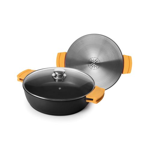 Plat Rond Avec Couvercle Evolution 30 Cm