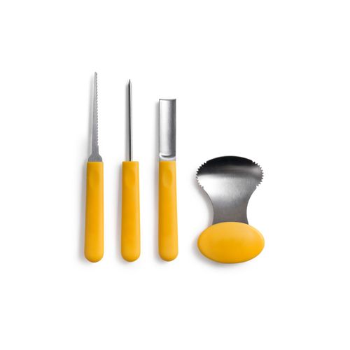 Set De 4 Ustensiles Pour Decorer Les Citrouilles