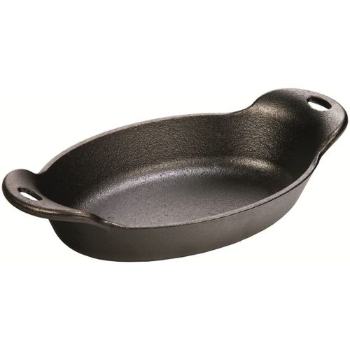 Lodge - Moule A Servire Ovale En Fonte Antirouille - Dimensions: 24,3 X 13,6 X 5,5 Cm