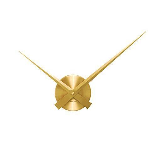 Karlsson Ka4348gd Little Big Time Pendule Murale Mini Métal Or 5 X 44 X 44 Cm
