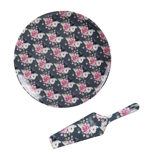 Coffret Plat À Tarte Avec Sa Pelle Lily 31 Cm