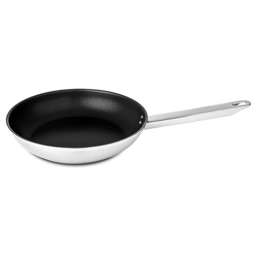 Poêle Conique Antiadhérente 24 Cm Inox Revêtu Atlantico