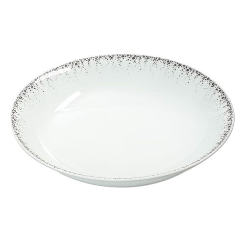 Plat Rond Creux Boréalis Gris 29 Cm