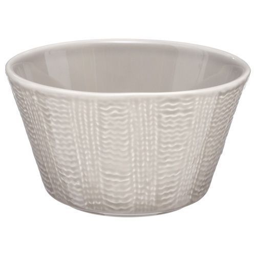 Coupelle Torsadée - Diam. 14,5 Cm - Gris