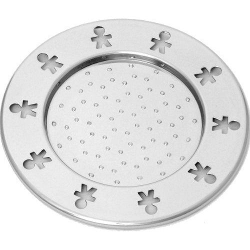 Alessi Akk80/13 Dessous-De-Verre Inox 18/10 Poli 4 Pièces Import Allemagne