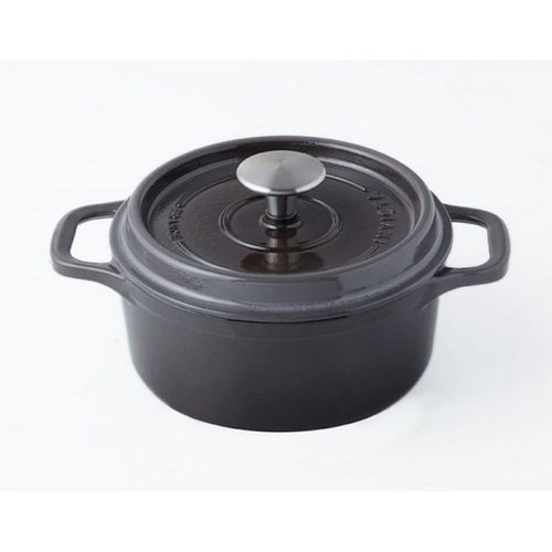 Invicta - Cocotte Ronde En Fonte ?Maill?E 26cm Taupe - Puv402267