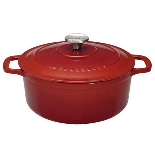 Chasseur - Cocotte Ronde En Fonte ?Maill?E 26 Cm Rubis Sublime - Puc472658