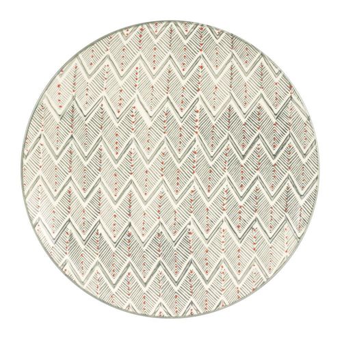 Assiette Plate Santa Fé Gris 26 Cm