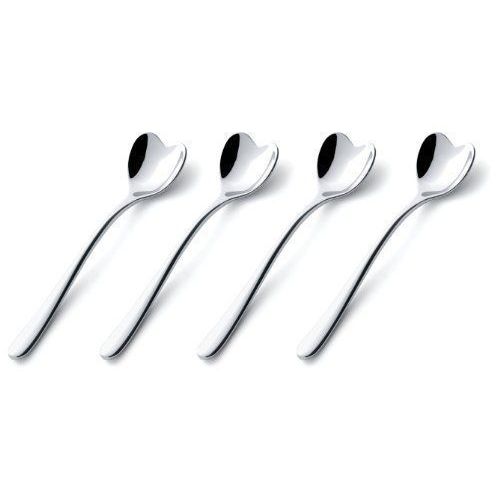 Alessi Ammi08set Il Caffe Set De 4 Cuiller À Sucre