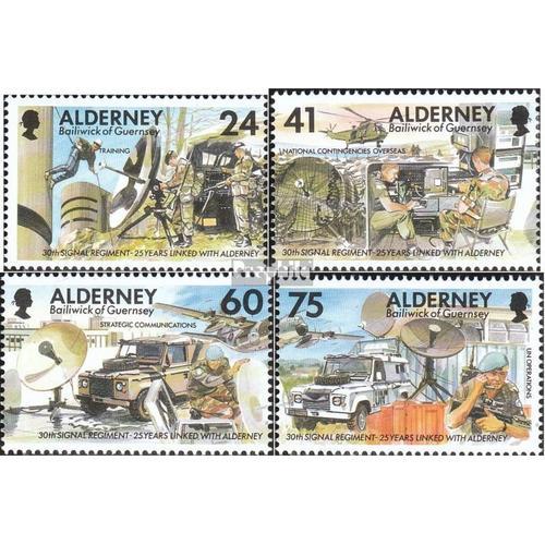 Gb - Alderney 90-93 (Complète.Edition.) Neuf Avec Gomme Originale 1996 Régiment De Télécommunication