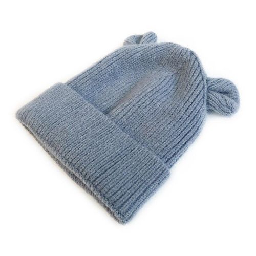 Chapeau Avec Oreilles Pour Bébé, Mignon Ours, Tricoté Pour Enfants, Filles Et Garçons, Doux Et Chaud, Accessoires Pour Bébé, Automne Hiver