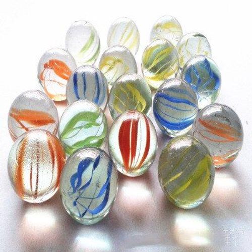 5/10pcs 14mm Coloré Verre Billes Enfants Jeu De Course De Marbre Marbre Solitaire Jouet Saf Vase Remplisseur Aquarium Décor À La Maison