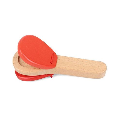 Planche De Castagnettes À Percussion En Bois Pour Bébé, Instrument De Musique, Jouets Éducatifs Précoces, 1 Pièce